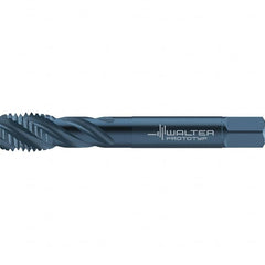 Walter-Prototyp - 3/4-16 UNF 4 Flute 2B/3B Semi-Bottoming Spiral Flute Tap - High Speed Steel, Oxide Finish, 110mm OAL, Right Hand Flute, Right Hand Thread, Series TC117 - Makers Industrial Supply