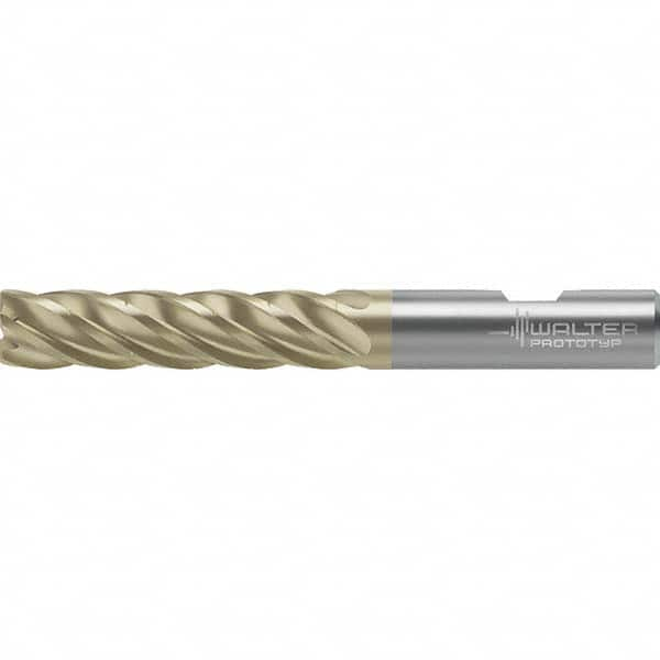 Corner Radius End Mill: 0.3937″ Dia, 0.02″ Radius, 5 Flutes, Solid Carbide 35 ° Helix, Corner Radius End, Series MD133