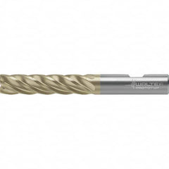 Corner Radius End Mill: 0.3937″ Dia, 0.02″ Radius, 5 Flutes, Solid Carbide 35 ° Helix, Corner Radius End, Series MD133