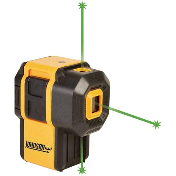 Johnson Level & Tool - Laser Levels Level Type: Self Leveling Line Laser Maximum Measuring Range (Miles): 0.019 - Makers Industrial Supply