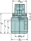 C63912125090 CAPTO ADAPTER - Makers Industrial Supply