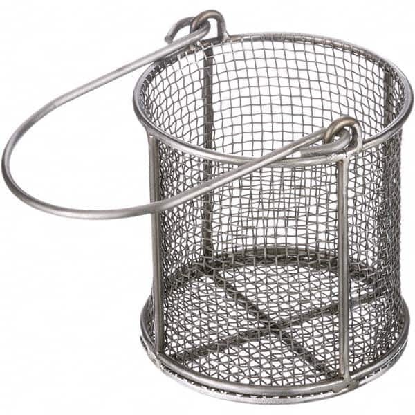 Marlin Steel Wire Products - Baskets Shape: Round Material Family: Metal - Makers Industrial Supply