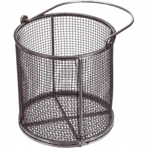 Marlin Steel Wire Products - Baskets Shape: Round Material Family: Metal - Makers Industrial Supply