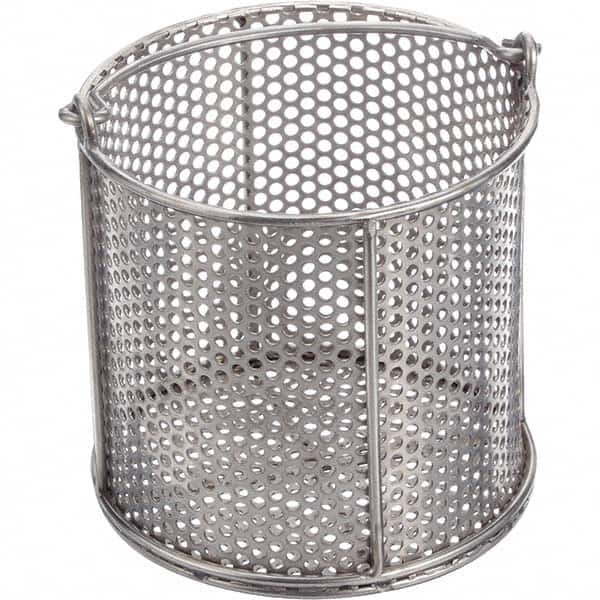 Marlin Steel Wire Products - Baskets Shape: Round Material Family: Metal - Makers Industrial Supply