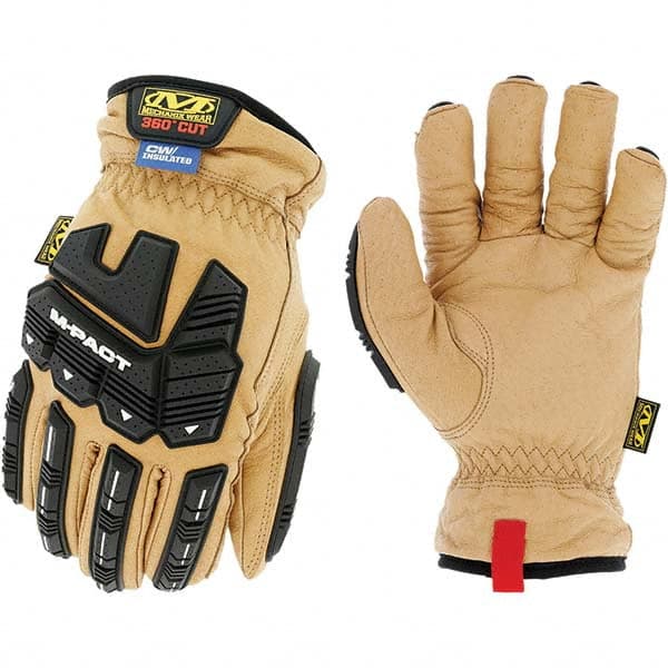 Mechanix Wear - Size M (9), ANSI Cut Lvl A9, Cut Resistant Gloves - Makers Industrial Supply