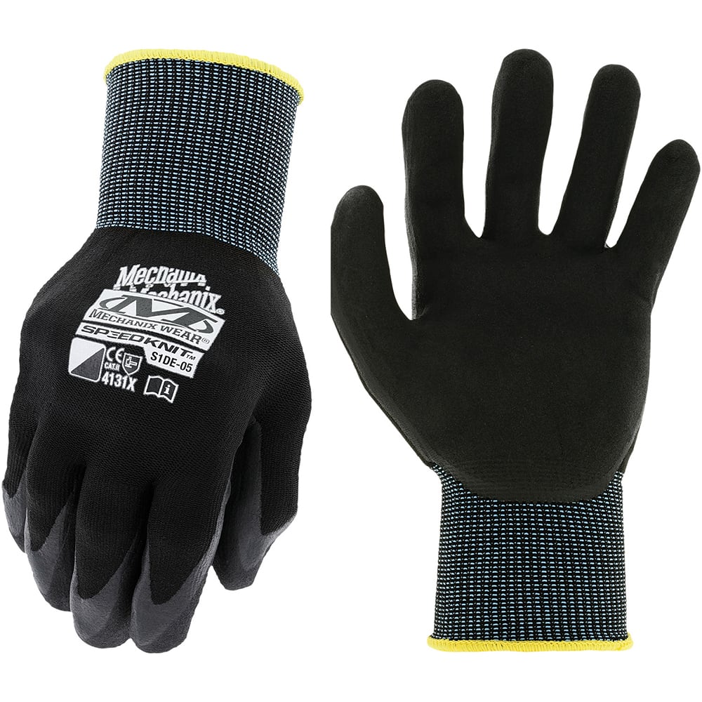 Mechanix Wear - Size L (9) Nitrile Coated Nylon Work Gloves - Makers Industrial Supply