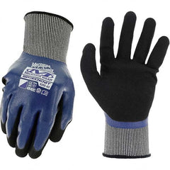 Mechanix Wear - Size S (7) Nitrile Coated Nylon Waterproof & Cut Resistant Work Gloves - Makers Industrial Supply