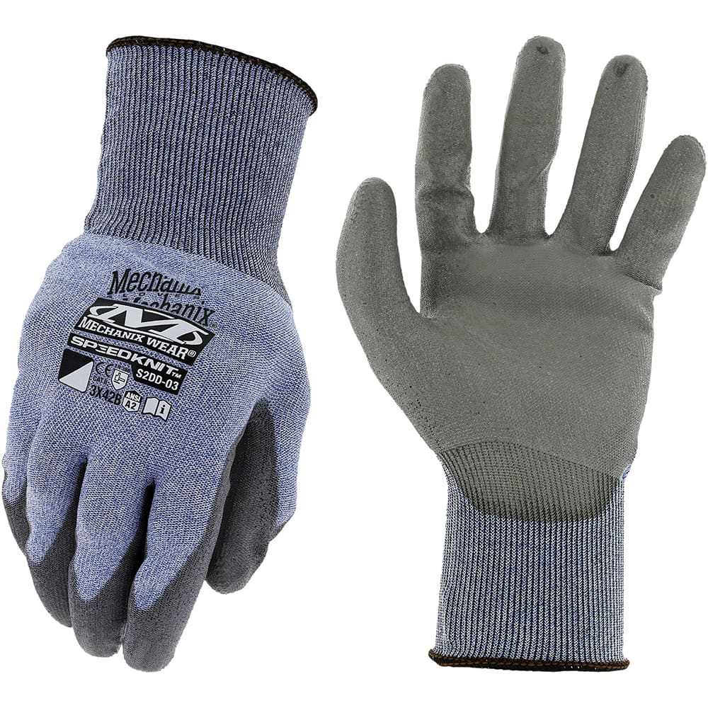 Mechanix Wear - Size XL (10), ANSI Cut Lvl A2, Nitrile Coated Cut Resistant Gloves - Makers Industrial Supply