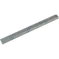 Marlin Steel Wire Products - 34 x 3/4" Stainless Steel Pegboard Strip - Makers Industrial Supply