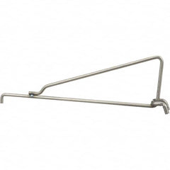 Marlin Steel Wire Products - Pegboard Hooks Type: Single Vertical End Hook Projection: 6-47/64 (Inch) - Makers Industrial Supply