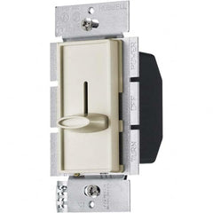 Hubbell Wiring Device-Kellems - 1 Pole, 120 VAC, 5 Amp, Residential Grade Slide Switch Dimmer Switch - Makers Industrial Supply