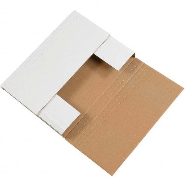 Made in USA - Pack of (50), 9-1/8" Wide x 12-1/8" Long x 3" High Crush Proof Mailers - Makers Industrial Supply