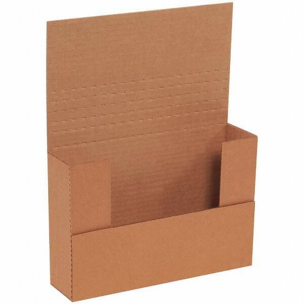 Made in USA - Pack of (50), 6-1/2" Wide x 9-1/2" Long x 3-1/2" High Crush Proof Mailers - Makers Industrial Supply