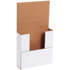 Made in USA - Pack of (50), 7-1/2" Wide x 7-1/2" Long x 2" High Crush Proof Mailers - Makers Industrial Supply