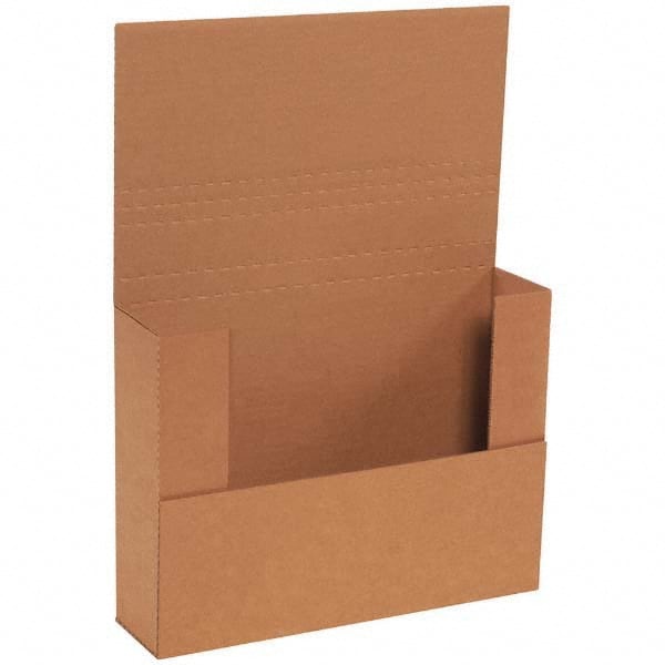 Made in USA - Pack of (50), 9-1/8" Wide x 12-1/8" Long x 4" High Crush Proof Mailers - Makers Industrial Supply