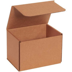 Made in USA - Pack of (50), 5" Wide x 7" Long x 5" High Corrugated Shipping Boxes - Makers Industrial Supply