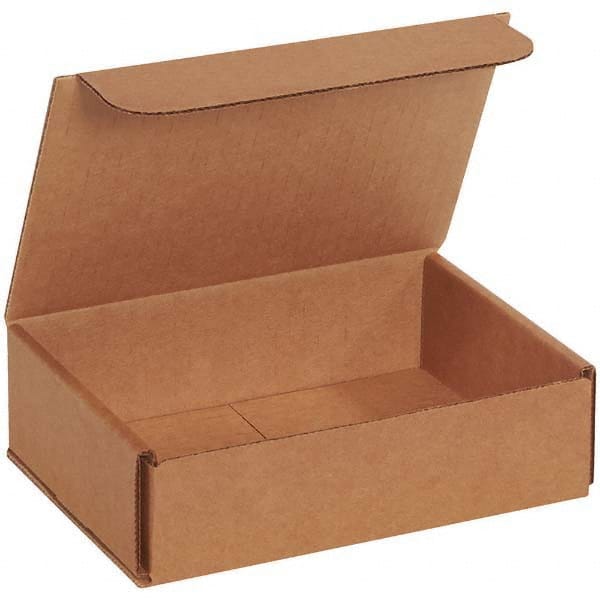 Made in USA - Pack of (50), 5" Wide x 8" Long x 2" High Corrugated Shipping Boxes - Makers Industrial Supply