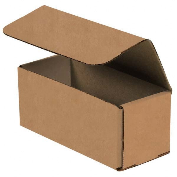 Made in USA - Pack of (50), 2" Wide x 6" Long x 2" High Corrugated Shipping Boxes - Makers Industrial Supply