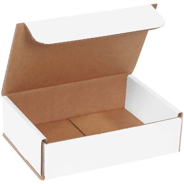 Made in USA - Pack of (50), 6" Wide x 7" Long x 2" High Corrugated Shipping Boxes - Makers Industrial Supply