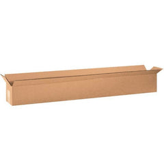 Made in USA - Pack of (15), 6" Wide x 60" Long x 6" High Corrugated Shipping Boxes - Makers Industrial Supply