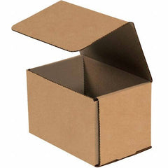 Made in USA - Pack of (50), 5" Wide x 5" Long x 5" High Corrugated Shipping Boxes - Makers Industrial Supply