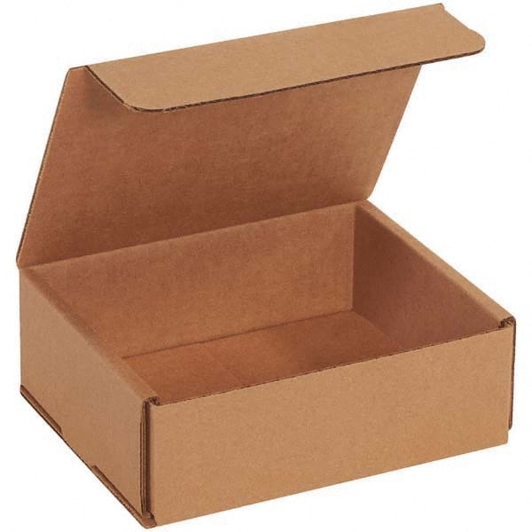 Made in USA - Pack of (50), 5" Wide x 6" Long x 2" High Corrugated Shipping Boxes - Makers Industrial Supply