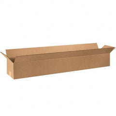 Made in USA - Pack of (15), 8" Wide x 60" Long x 8" High Corrugated Shipping Boxes - Makers Industrial Supply