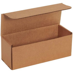 Made in USA - Pack of (50), 3" Wide x 8" Long x 3" High Corrugated Shipping Boxes - Makers Industrial Supply