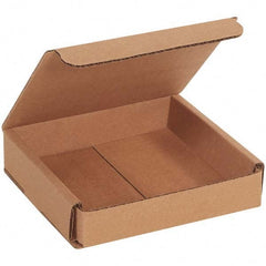 Made in USA - Pack of (50), 5" Wide x 5" Long x 1" High Corrugated Shipping Boxes - Makers Industrial Supply