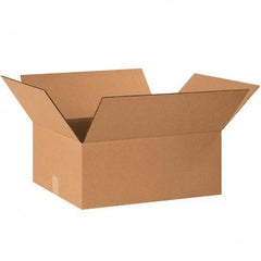 Made in USA - Pack of (25), 16" Wide x 20" Long x 9" High Corrugated Shipping Boxes - Makers Industrial Supply