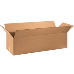 Made in USA - Pack of (20), 12" Wide x 36" Long x 8" High Corrugated Shipping Boxes - Makers Industrial Supply