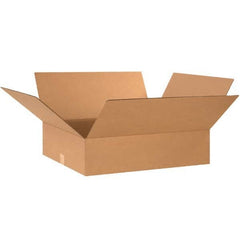 Made in USA - Pack of (15), 23" Wide x 25-1/4" Long x 5" High Corrugated Shipping Boxes - Makers Industrial Supply