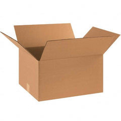 Made in USA - Pack of (25), 14" Wide x 18" Long x 10" High Corrugated Shipping Boxes - Makers Industrial Supply