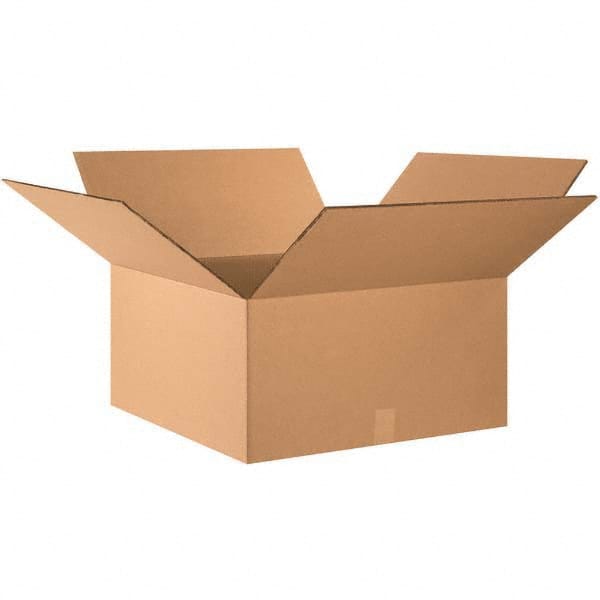 Made in USA - Pack of (10), 24" Wide x 24" Long x 10" High Corrugated Shipping Boxes - Makers Industrial Supply