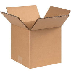 Made in USA - Pack of (15), 7" Wide x 7" Long x 7" High Heavy Duty Corrugated Boxes - Makers Industrial Supply