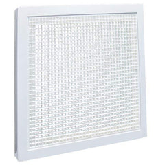 American Louver - Registers & Diffusers Type: Ceiling Return Grille Style: Cubed Core - Makers Industrial Supply