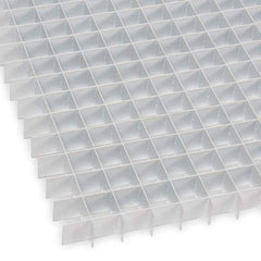 American Louver - Registers & Diffusers Type: Eggcrate Panel Style: Cubed Core - Makers Industrial Supply