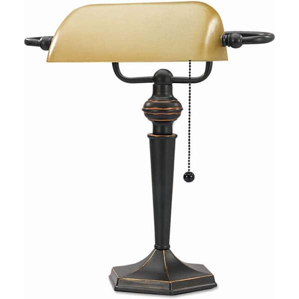 ALERA - Task Lights Fixture Type: Desk Color: Antique Bronze - Makers Industrial Supply