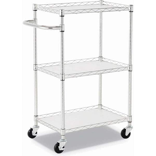 ALERA - Carts Type: Laundry/Liner Cart Number of Shelves: 3 - Makers Industrial Supply