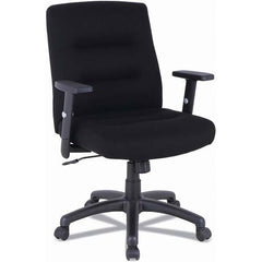 ALERA - Swivel & Adjustable Office Chairs Type: Petite/Office Color: Black - Makers Industrial Supply