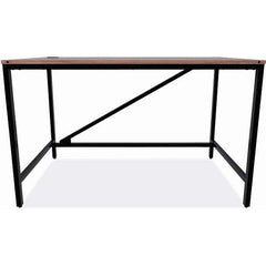 ALERA - Office Desks Type: Table Desk Color: Modern Walnut - Makers Industrial Supply