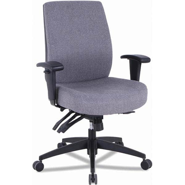 ALERA - Swivel & Adjustable Office Chairs Type: Multifunction Chair Color: Gray - Makers Industrial Supply