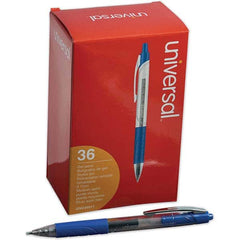 UNIVERSAL - Pens & Pencils Type: Comfort Grip Stick Pen Color: Blue - Makers Industrial Supply