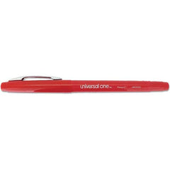 UNIVERSAL - Pens & Pencils Type: Stick Pen Color: Red - Makers Industrial Supply