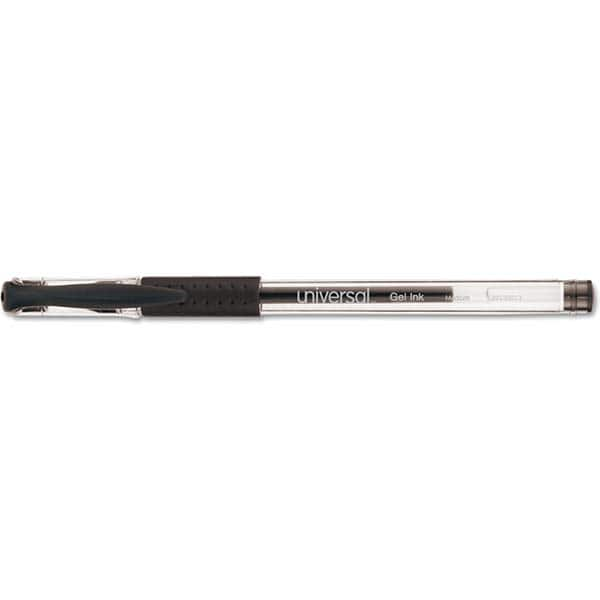 UNIVERSAL - Pens & Pencils Type: Comfort Grip Stick Pen Color: Black - Makers Industrial Supply