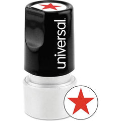 UNIVERSAL - Pre-inked Stock Stamps Type: Message Message: STAR (ICON) - Makers Industrial Supply