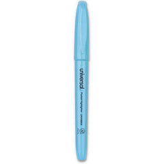 UNIVERSAL - Markers & Paintsticks Type: Highlighters Color: Fluorescent Blue - Makers Industrial Supply