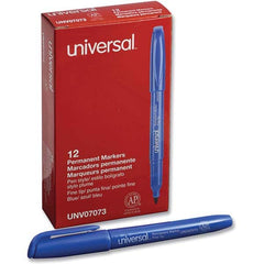 UNIVERSAL - Markers & Paintsticks Type: Permanent Color: Blue - Makers Industrial Supply