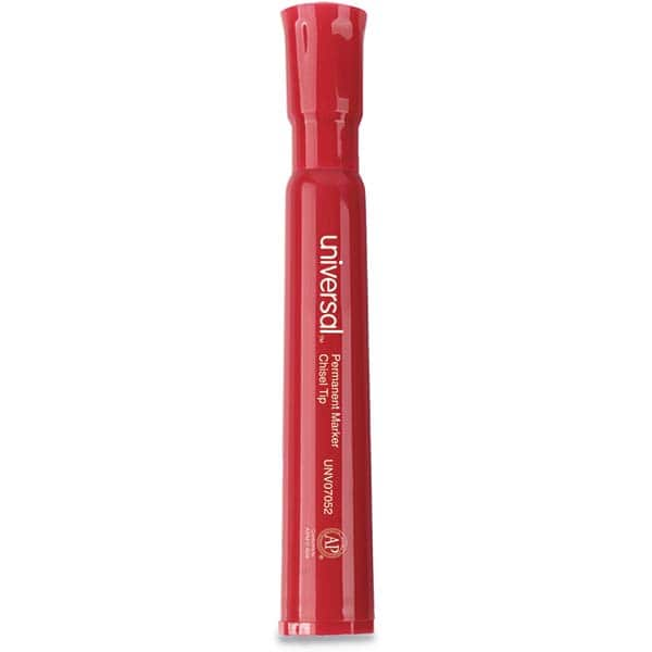 UNIVERSAL - Markers & Paintsticks Type: Permanent Color: Red - Makers Industrial Supply