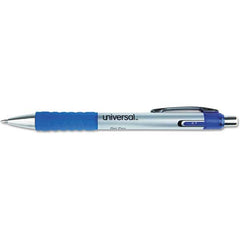 UNIVERSAL - Pens & Pencils Type: Comfort Grip Retractable Pen Color: Blue - Makers Industrial Supply